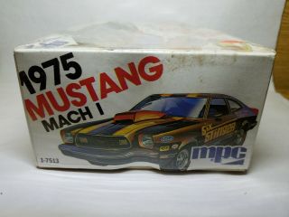 1/25 MPC 1975 FORD MUSTANG MACH I UNSEALED MODEL KIT 2