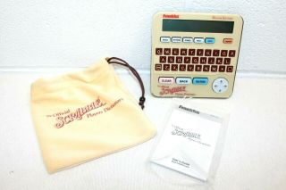 Franklin Official Scrabble Deluxe Players Dictionary Electronic Scr 228