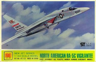 1/144 Otaki Models North American Ra - 5c Vigilante U.  S.  Navy Jet