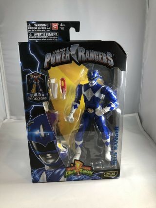 Mighty Morphin Power Rangers Legacy Blue Ranger Action Figure Box