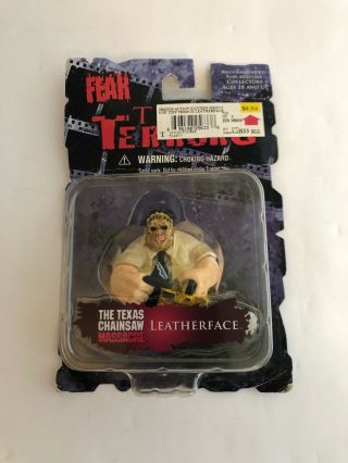 Cinema Of Fear Tiny Terrors Leatherface 2in Action Figure Mezco Toys