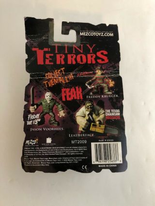 Cinema of Fear Tiny Terrors Leatherface 2in Action Figure Mezco Toys 2