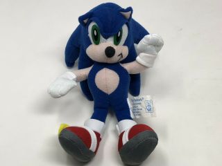 Sonic The Hedgehog 8 " Tall Plush Toy Network 2004 Official Sega Character Figure
