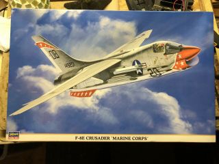 1/48 Hasegawa F - 8e Crusader Us Marine Fighter