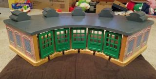 Thomas The Train Sodor Wooden Track Tidmouth Station Roundhouse Engine Shed 21 "