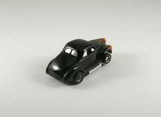 tyco custom ' 40 ford coupe ho slot car w/440x2 chassis 2