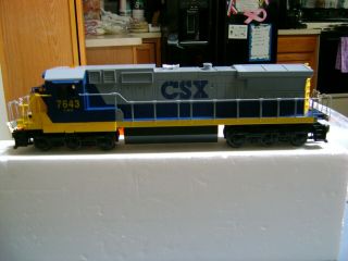 Csx Dash 8 40 - C Diesel Locomotive By Lionel 6 - 18215 / Cab 7643