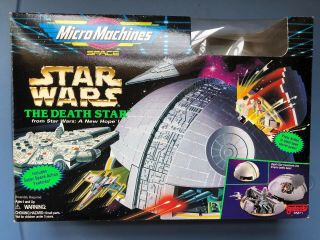 Micro Machine Star Wars: A Hope The Death Star Playset Galoob 65871 Nib 1993