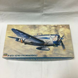 Hasegawa P - 47d - 30/40 Thunderbolt 09141 1/48 Model Kit F/s