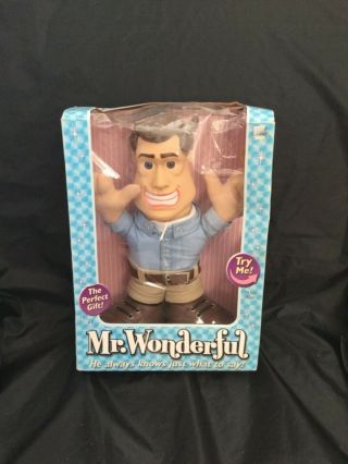 Mr.  Wonderful 2003 Talking Doll 12 " Tall Interactive Perfect Husband Toy