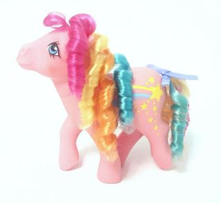 Vintage G1 My Little Pony Rainbow Curl Pony Stripes
