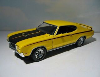 1970 Buick Gsx 455 Stage 1 - 1:18 Ertl Diecast - Saturn Yellow