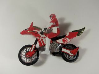 Red Ranger Jason & Thunder Bike Mighty Morphin Power Rangers (1993) Bandai