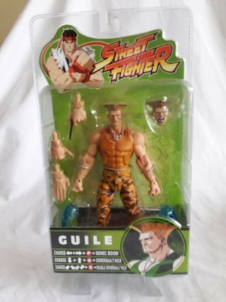Street Fighter Series 3 Guile - Yellow Camo A10