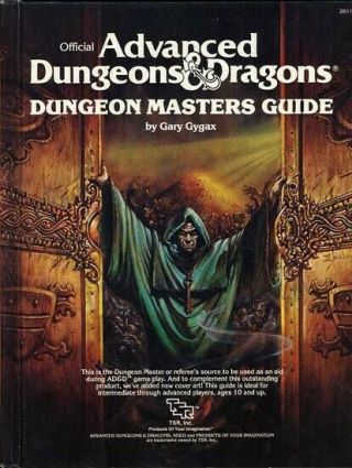 Dungeon Masters Guide Exc,  2011 Dmg Tsr Dungeons Dragons D&d Game Guidebook