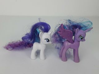 My Little Pony G4 Rarity and Princess Luna Brushable Hair Figure 2010 Hasbro 2