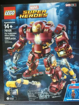 Lego Marvel Advengers Hulkbuster Ultron Edition,  Set 76105