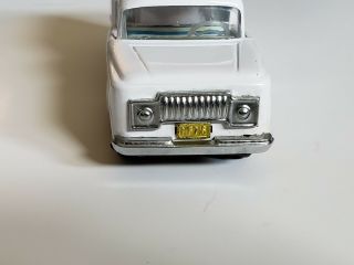 Vintage Tin Toy Ambulance Friction Drive Art No.  MF 716 Made in China 4
