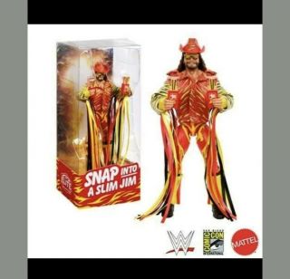 Sdcc 2019 Mattel Wwe Macho Man Randy Savage Slim Jim Elite A.  F.