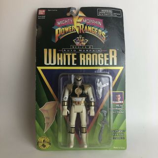Mighty Morphin Power Rangers Series 2 Auto Morphin Holy Grail In Pr
