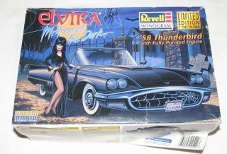 Revell/monogram Elvira 1958 Thunderbird 1/24 Model Kit 85 - 2542