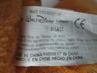 Vintage Walt Disney Winnie The Pooh Bear plush 15 