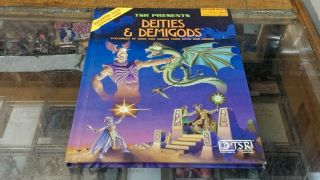 Ad&d Deities And Demigods 1st Edition,  Third Printing - 128 Pages Tsr