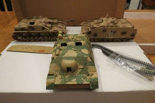1/35 German 2 Stug Iii & 1 Stug Iv (prebuiilt) - 3 Tanks