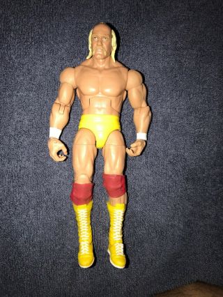 Rare Hulk Hogan Wwe 2011 Mattel Elite Defining Moments Series Action Figure.