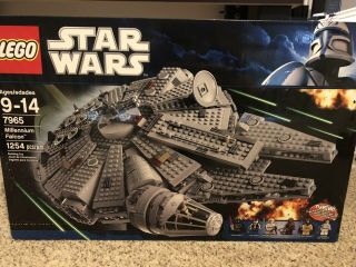 LEGO Star Wars Millennium Falcon (7965) 100 Complete 5