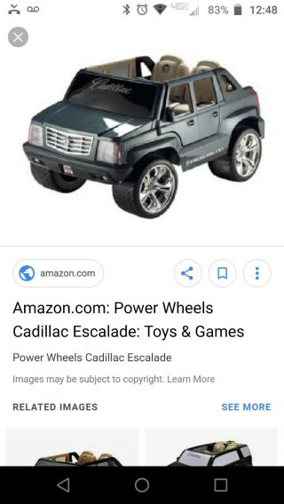 Power Wheels Cadillac® Escalade Fisher - Price Electric Car Black