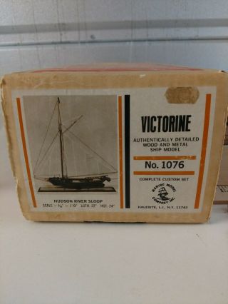 Marine Models - Victorine Wooden Model Ship Kit No.  1076 2