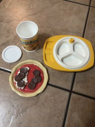 Fisher Price Fun With Food Pizza And Divided Plate