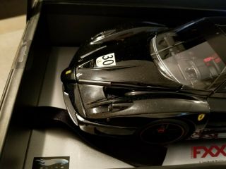 Hot wheels 1/18 Elite Ferrari FXX black 5