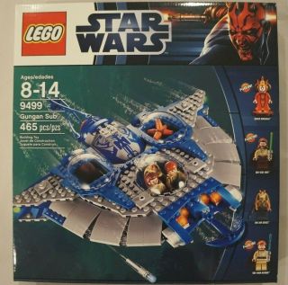 Lego Star Wars 9499,  Gungan Sub.  In Factory Box Rare