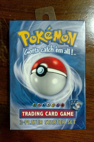 1999 Wizards Of Coast Pokemon Trading Card Game 2 Player Starter Set