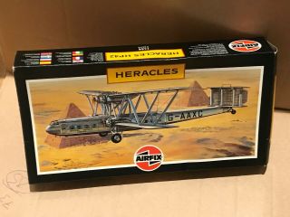 Airfix 1/144 Handley Page Hp.  42 Heracles,  Contents,  Special Edition.