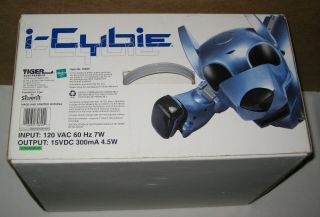I - Cybie Robot Dog Tiger Electronics 2001 Complete