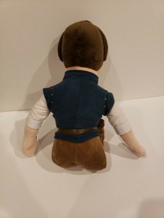 Disney Store Plush Flynn Ryder Doll Tangled Rapunzel Stuffed Animal Prince 4