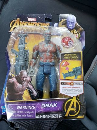 Marvel Avengers Infinity War Hero Vision Drax Figure