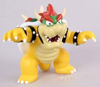 Mario Bros 4.  5 " Bowser King Koopa Pvc Figure Gift Toy Ship From U.  S.