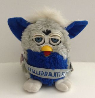 Vintage 1999 Special Limited Edition Millennium Furby With Tag