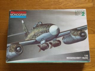 Vintage Monogram 1/48 Messerschmitt Me262