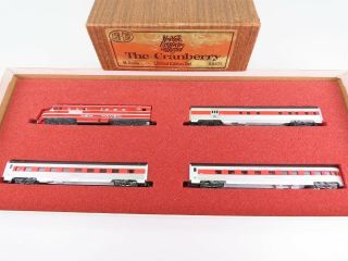 N Scale Con - Cor 8405 Nh Haven The Cranberry Diesel Loco & Passenger Set