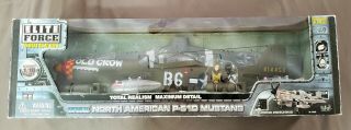 Elite Force 1/18 P - 51d Mustang Old Crow Bud Anderson Wwii North American