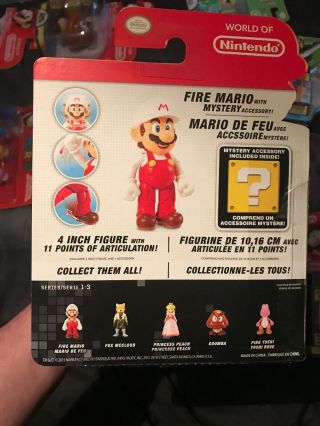 World Of Nintendo Fire Mario Series 1 - 3 2