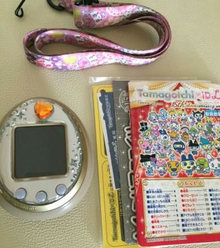 Bandai Tamagotchi Idl Id L 15th Anniversary Ver.  W Book And Strap Toy Pet Game