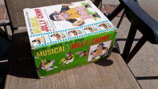 Vintage Daishin Japan Battery Toy Story Monkey Musical Cymbal Jolly Chimp & Box 4
