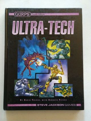 Gurps 4th Edition Ultra - Tech (hard Cover) Isbn - 978 - 1 - 55634 - 753 - 5