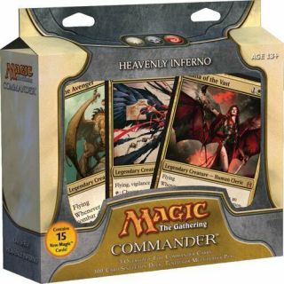 Magic Mtg Commander 2011 - Heavenly Inferno (english) Factory Deck